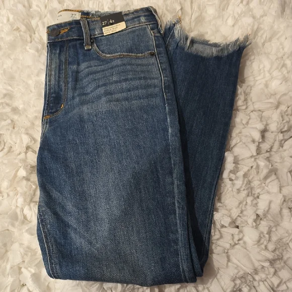 Abercrombie & Fitch Women's Size 27 Ankle-length High-rise Denim Jeans - Picture 9 of 10